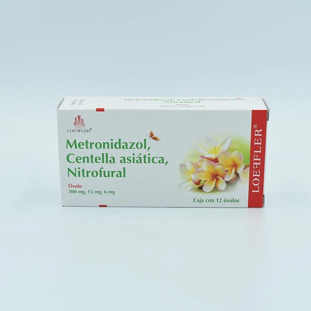METRONIDAZOL/CENTELLA/NITROFURAL 12 OVULOS LOEFFLER