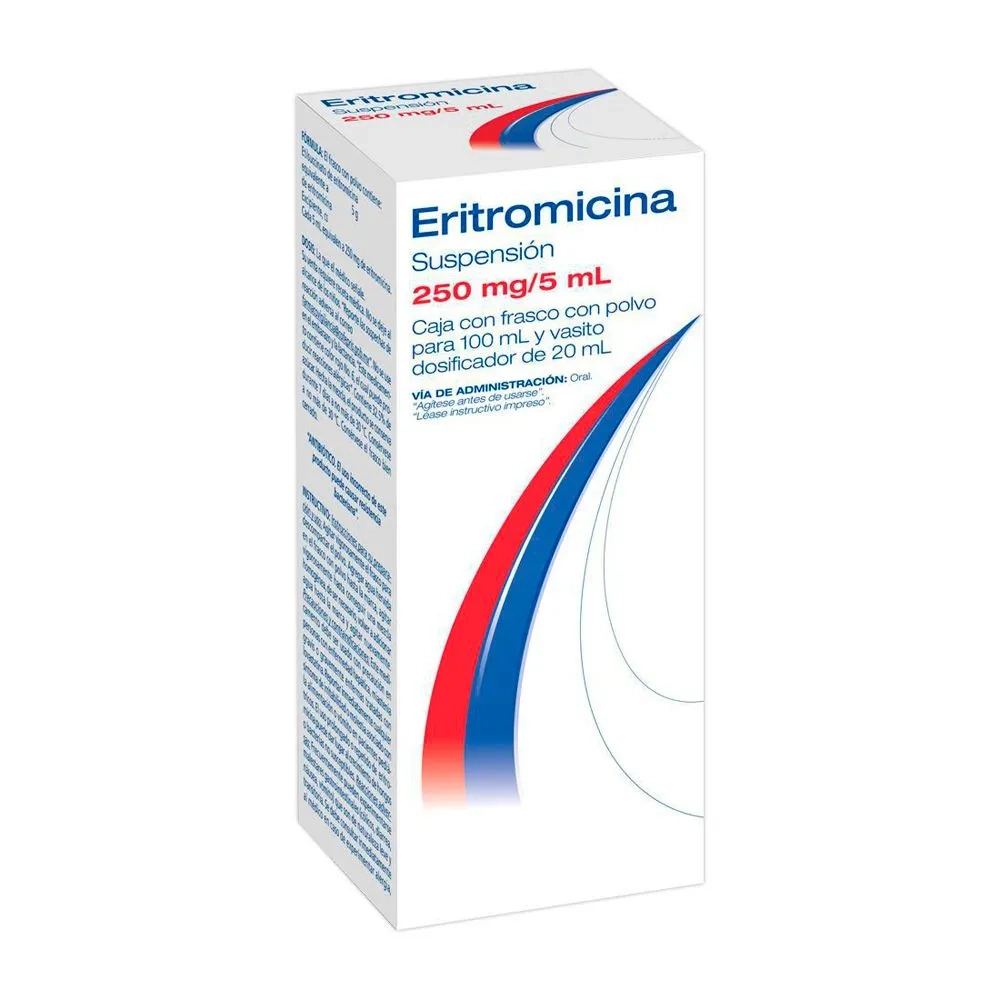 ERITROMICINA 250MG. SUSP. 100ML.