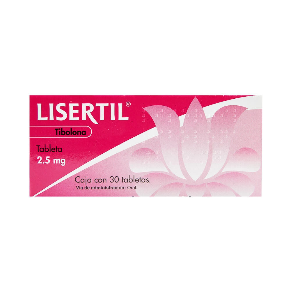 TIBOLONA 2.5MG. 30TAB. LISERTIL
