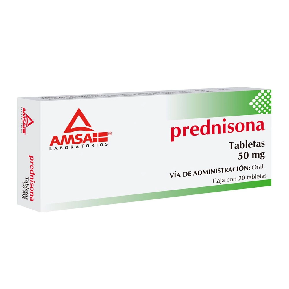 PREDNISONA 5MG. 20TAB. AMSA