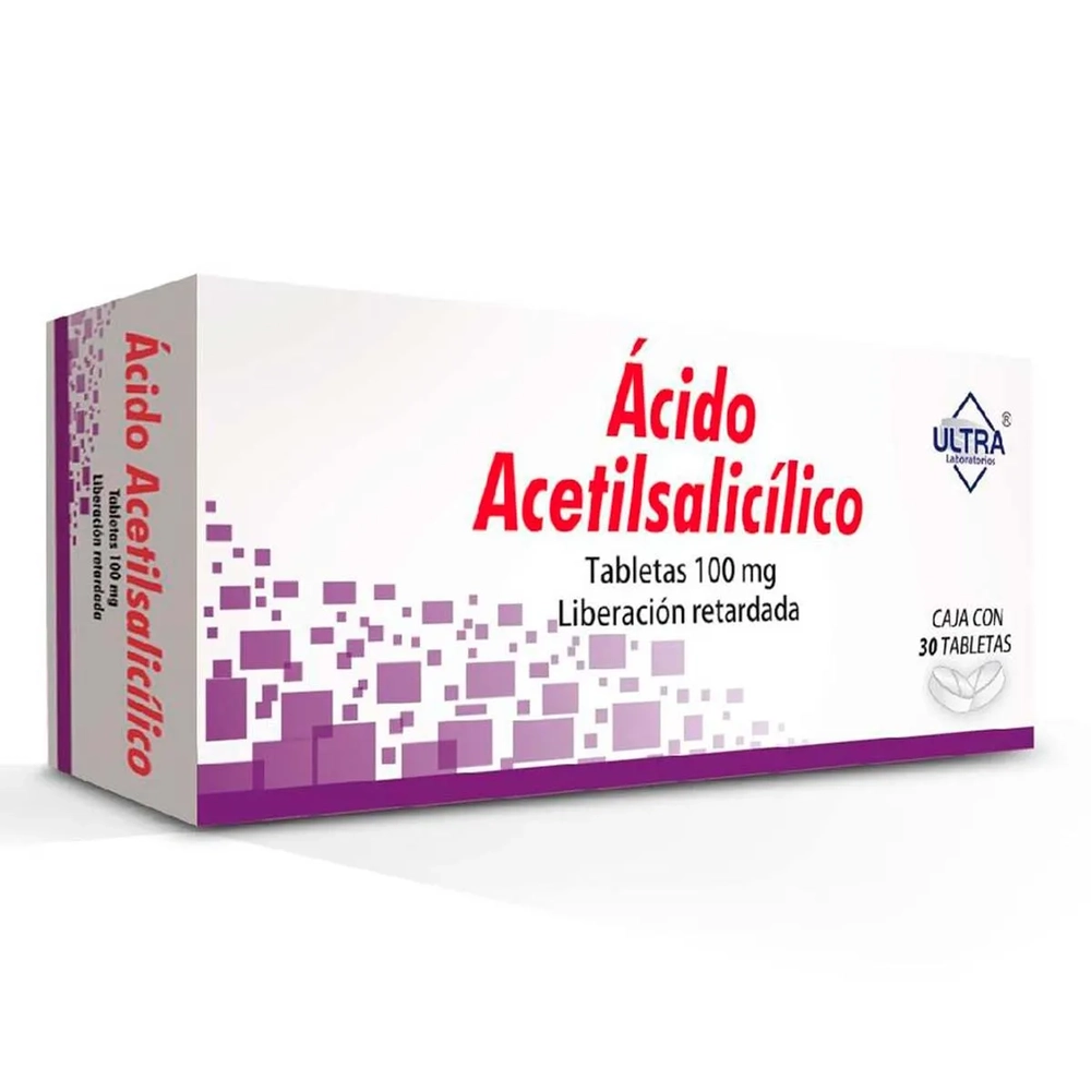 ACIDO ACETILSALICILICO 100MG. 30TAB. PROTEC ULTRA