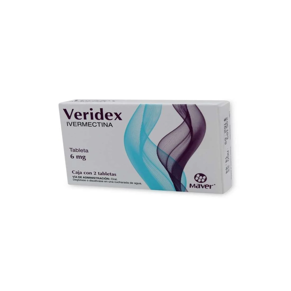 IVERMECTINA 6MG 2 TAB. VERIDEX