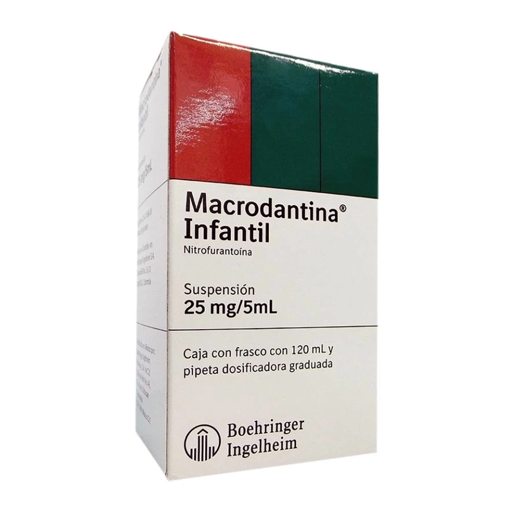 NITROFURANTOINA SUSPENSION 120ML.