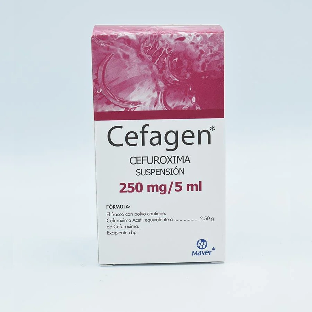 CEFUROXIMA 250MG. SUSP. CEFAGEN