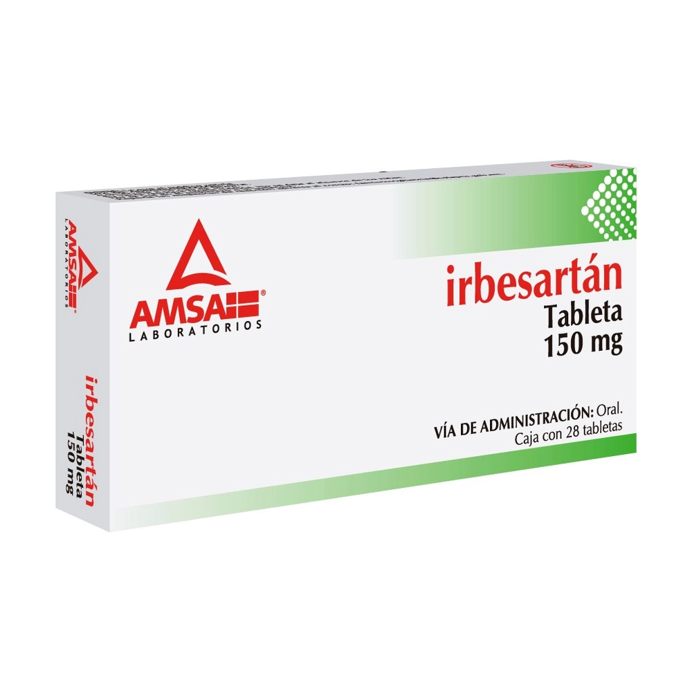 IRBESARTAN 150 28 TAB. AMSA
