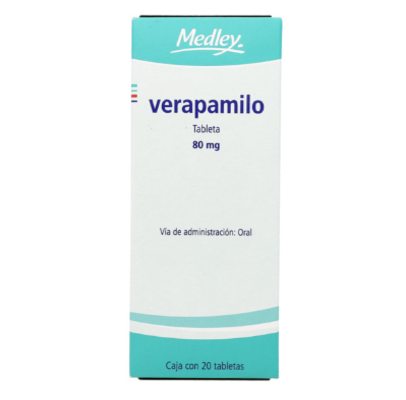 VERAPAMILO 80MG. 20TAB.