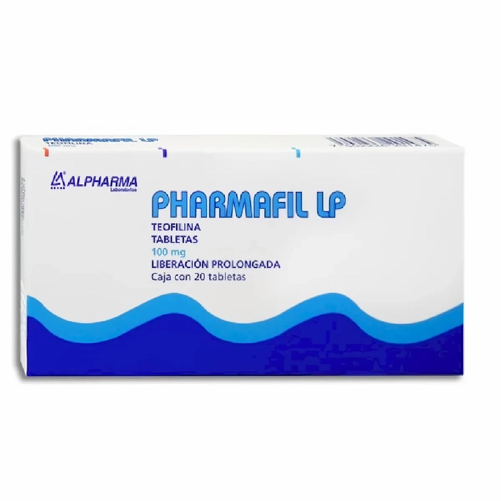 TEOFILINA 100MG. 20 TAB ALPHARMA