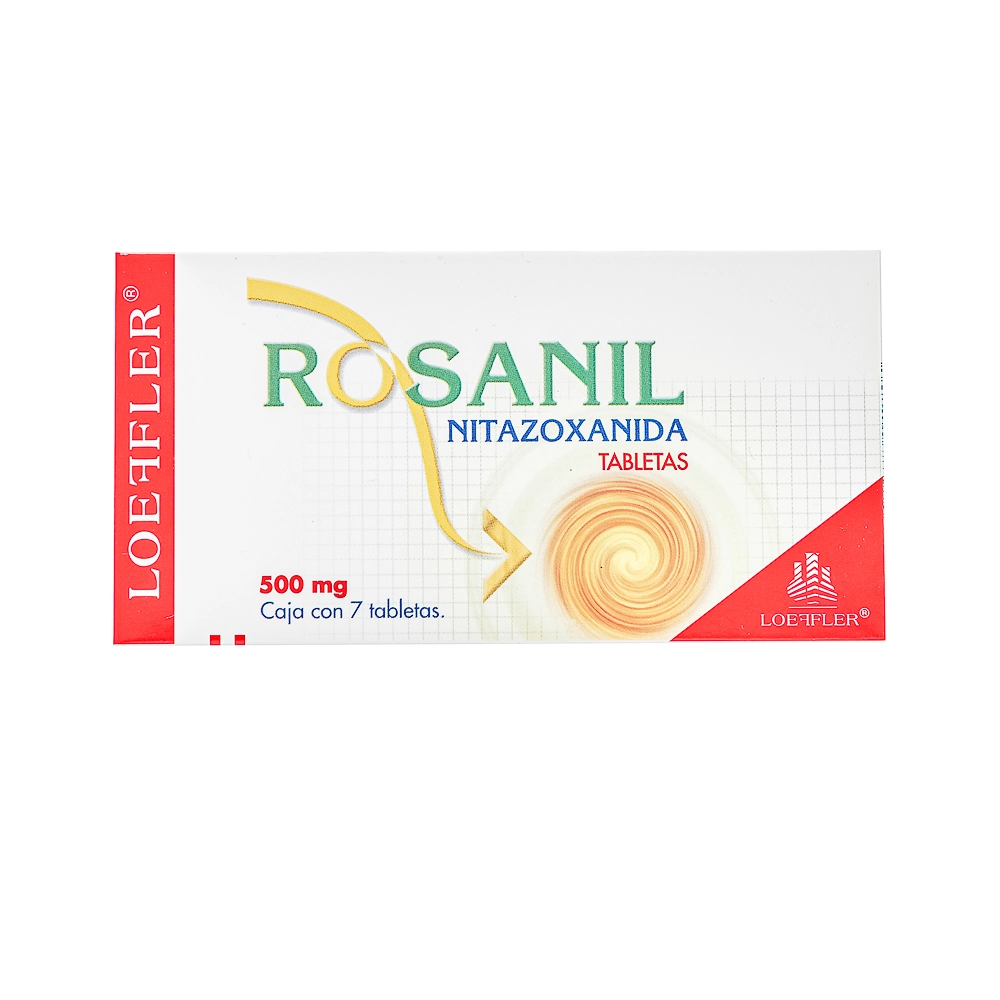 NITAXOZANIDA 500MG.7 TAB ROSANIL