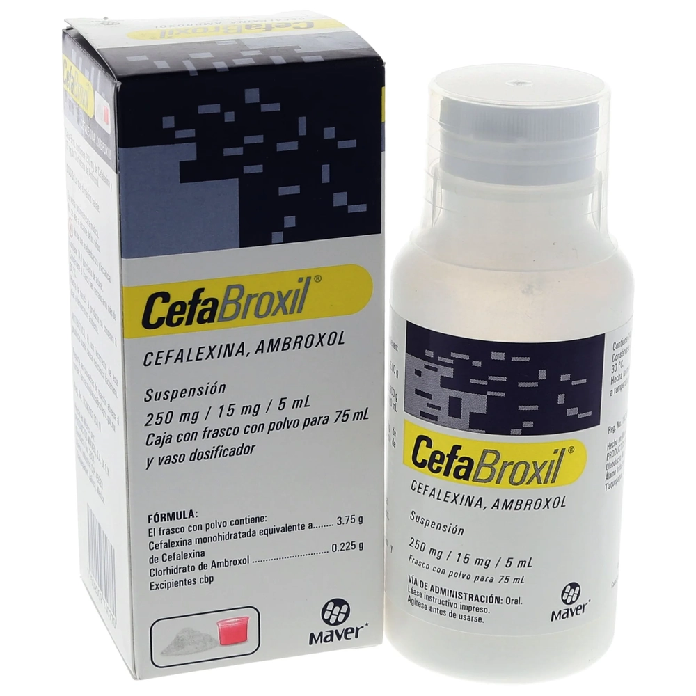 CEFALEXINA/AMBROXOL 250MG. SUSP.