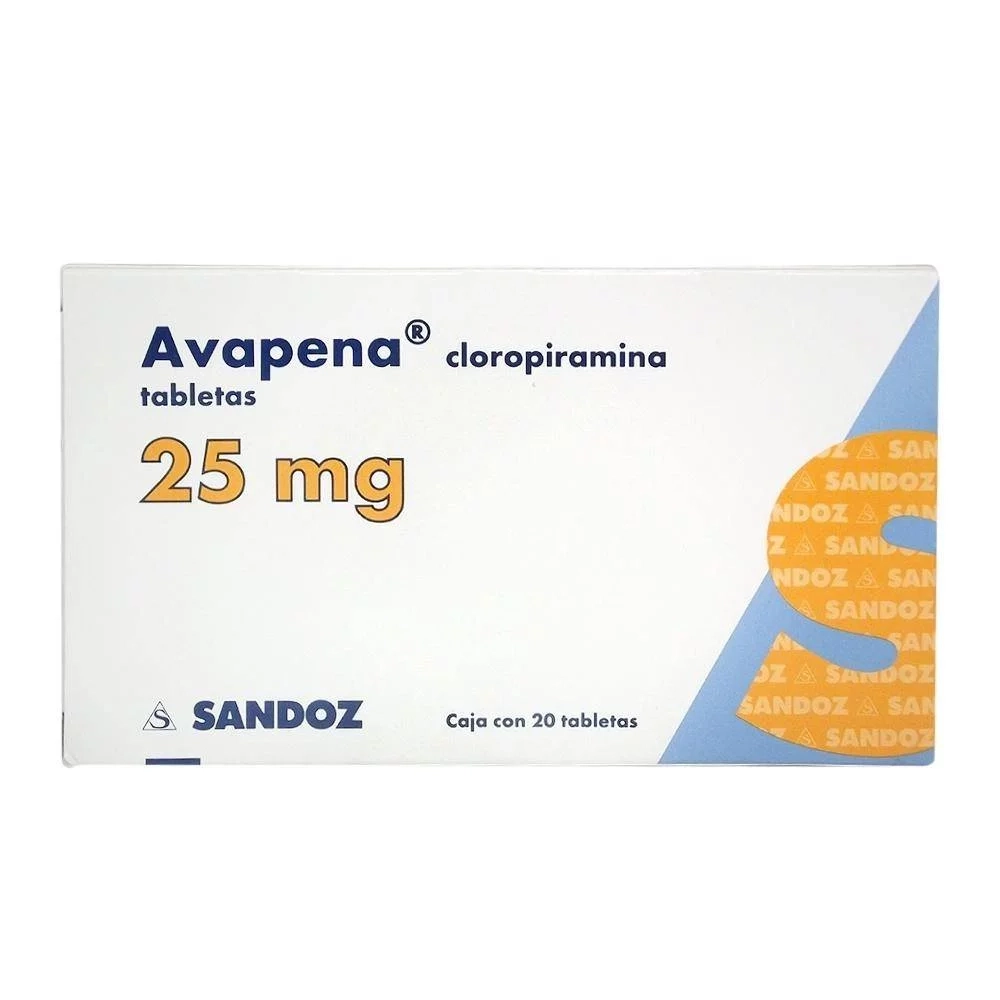AVAPENA 25MG. 20TAB.