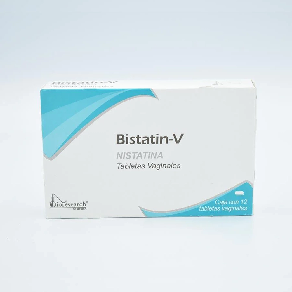 NISTATINA 12 TAB VAG 12 BISTATIN
