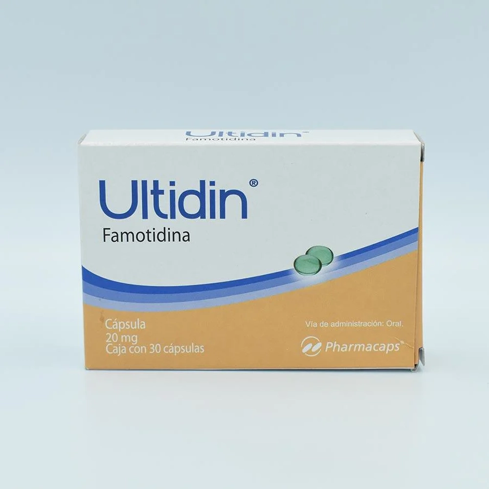 FAMOTIDINA 20 MG. 30 CAPS ULTIDIN