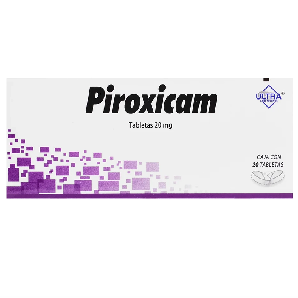 PIROXICAM 20MG. 20TAB. ULTRA
