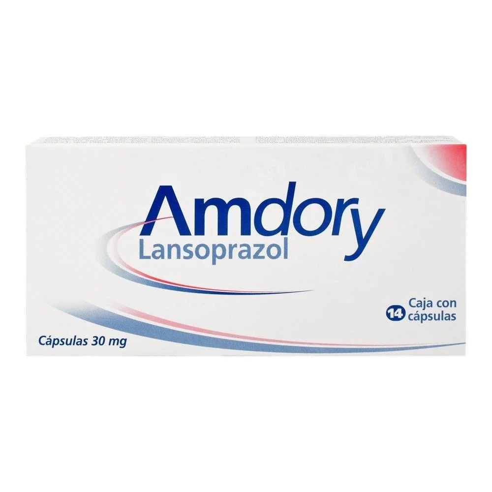 LANSOPRAZOL 30MG. 14CAPS. AMDORY