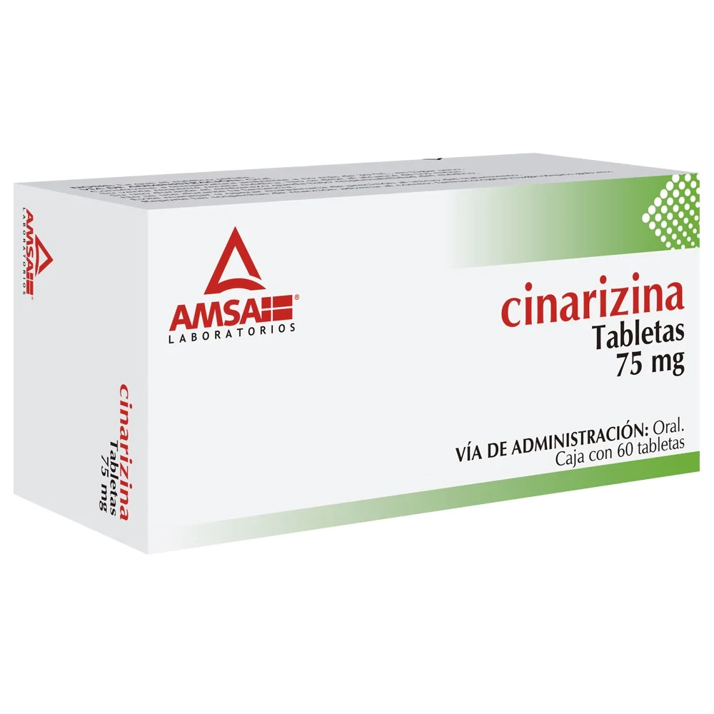 CINARIZINA 75MG. 60TAB.