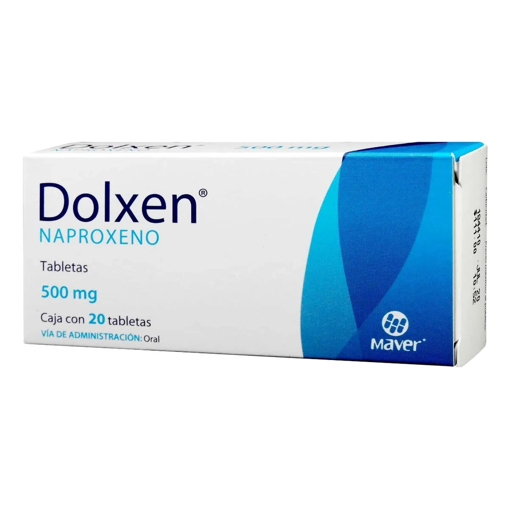 NAPROXENO 500MG. 20TAB.
