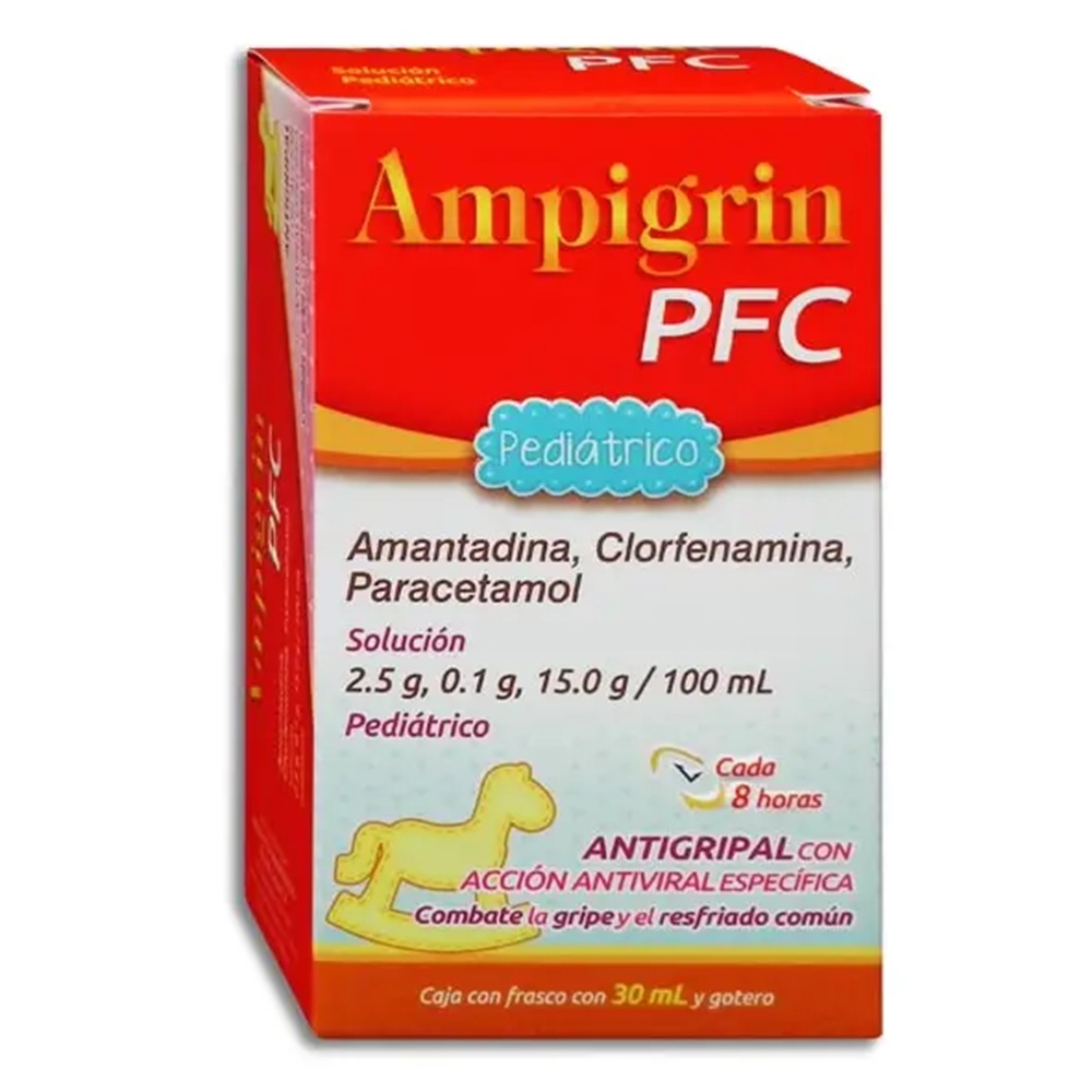 AMANTADINA CLORFENAMINA PARACETAMOL GTS. AMPIGRIN
