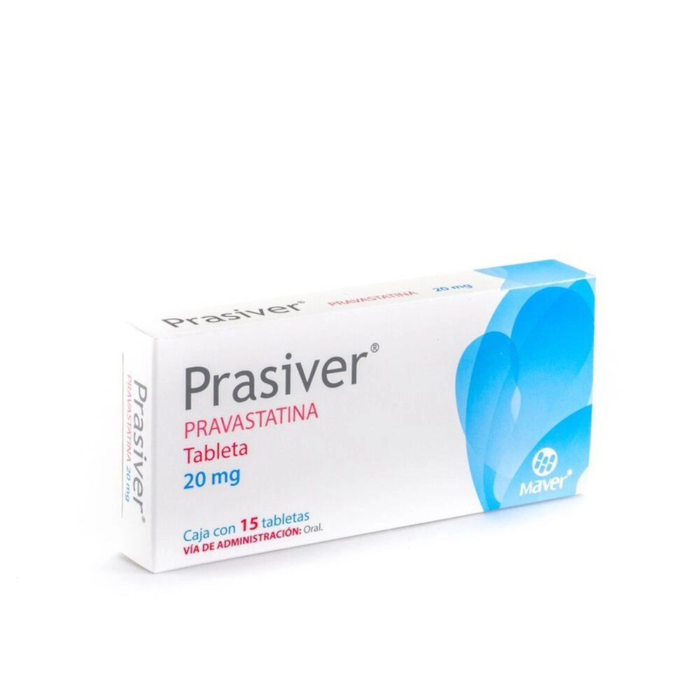 PRAVASTATINA 20MG. 15TAB. PRASIVER