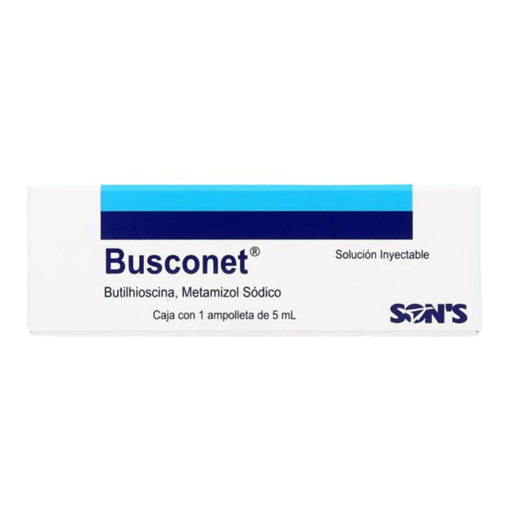 METAMIZOL/BUTILHIOSCINA 1AMP. BUSCONET