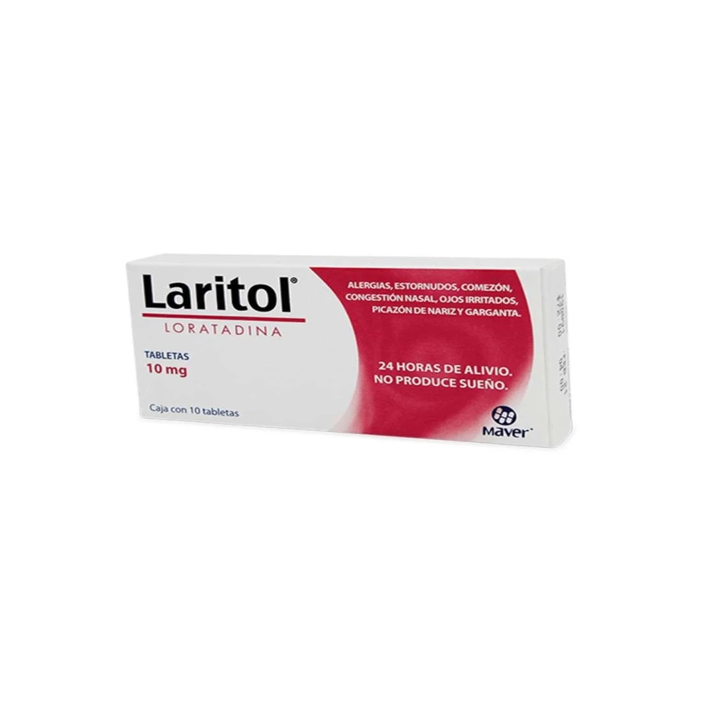 LORATADINA 10MG. 10TAB. LARITOL