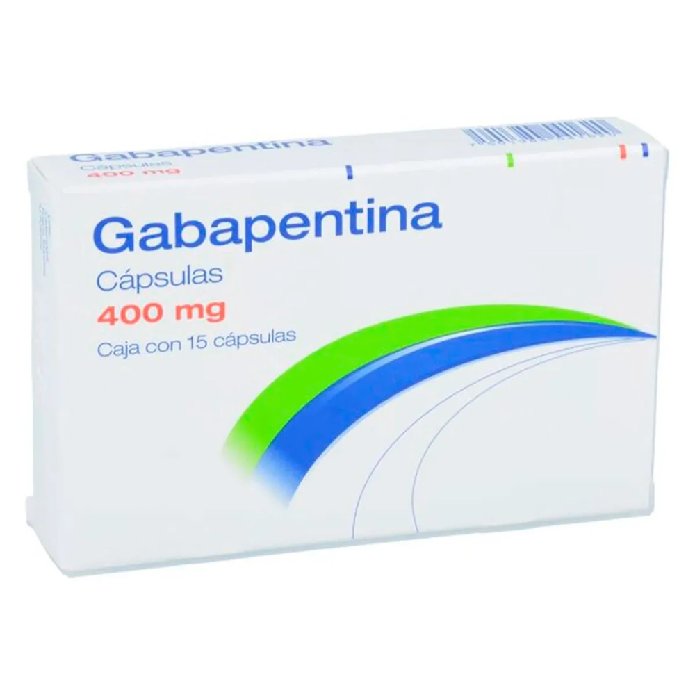 GABAPENTINA 400MG 15CAPS.