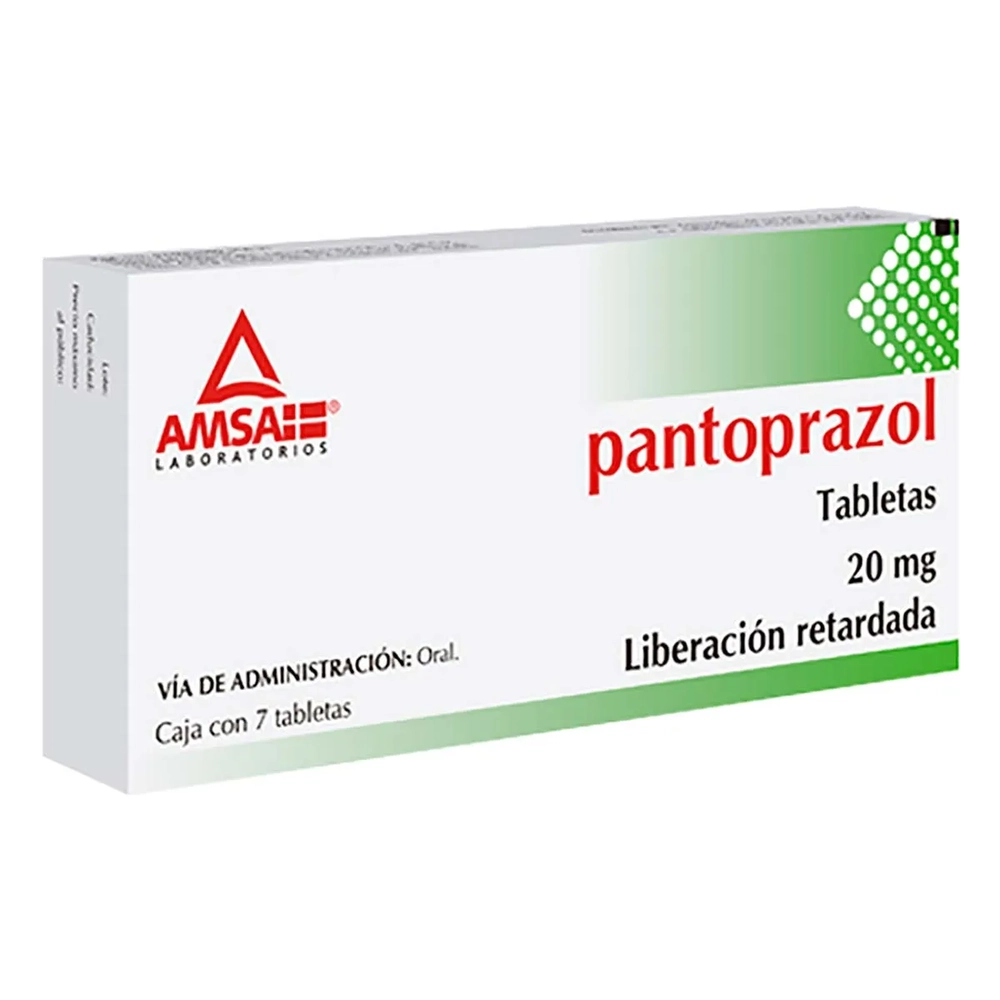 PANTOPRAZOL 20MG. 7TAB.