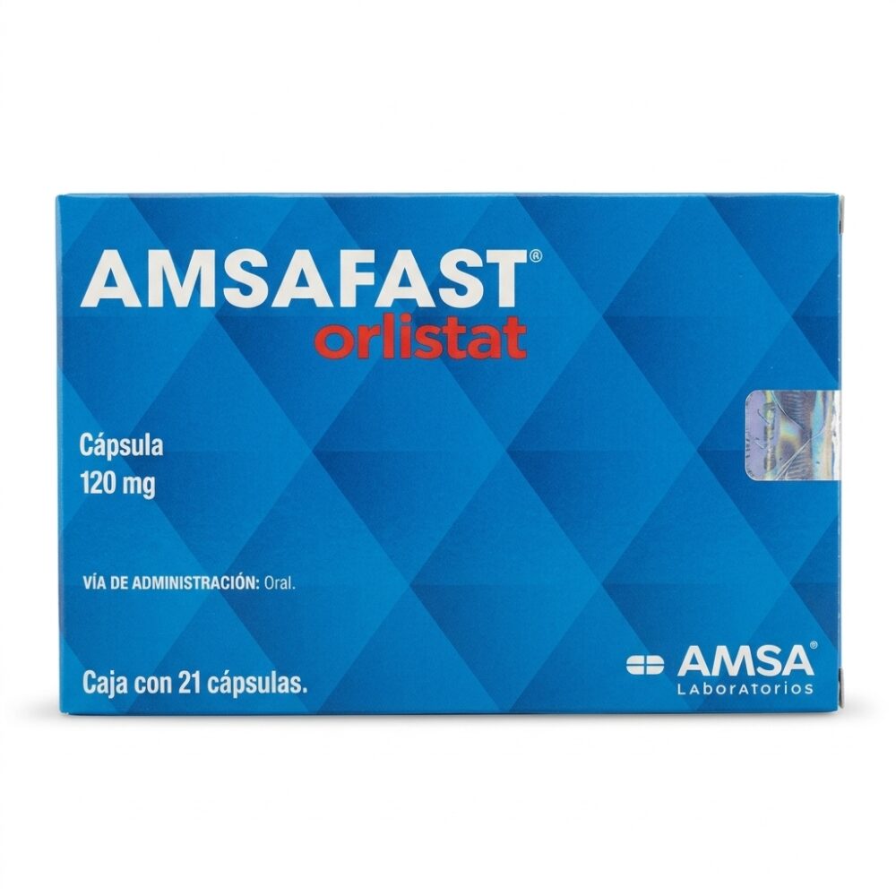 ORLISTAT 120MG. 21CAPS. AMSA