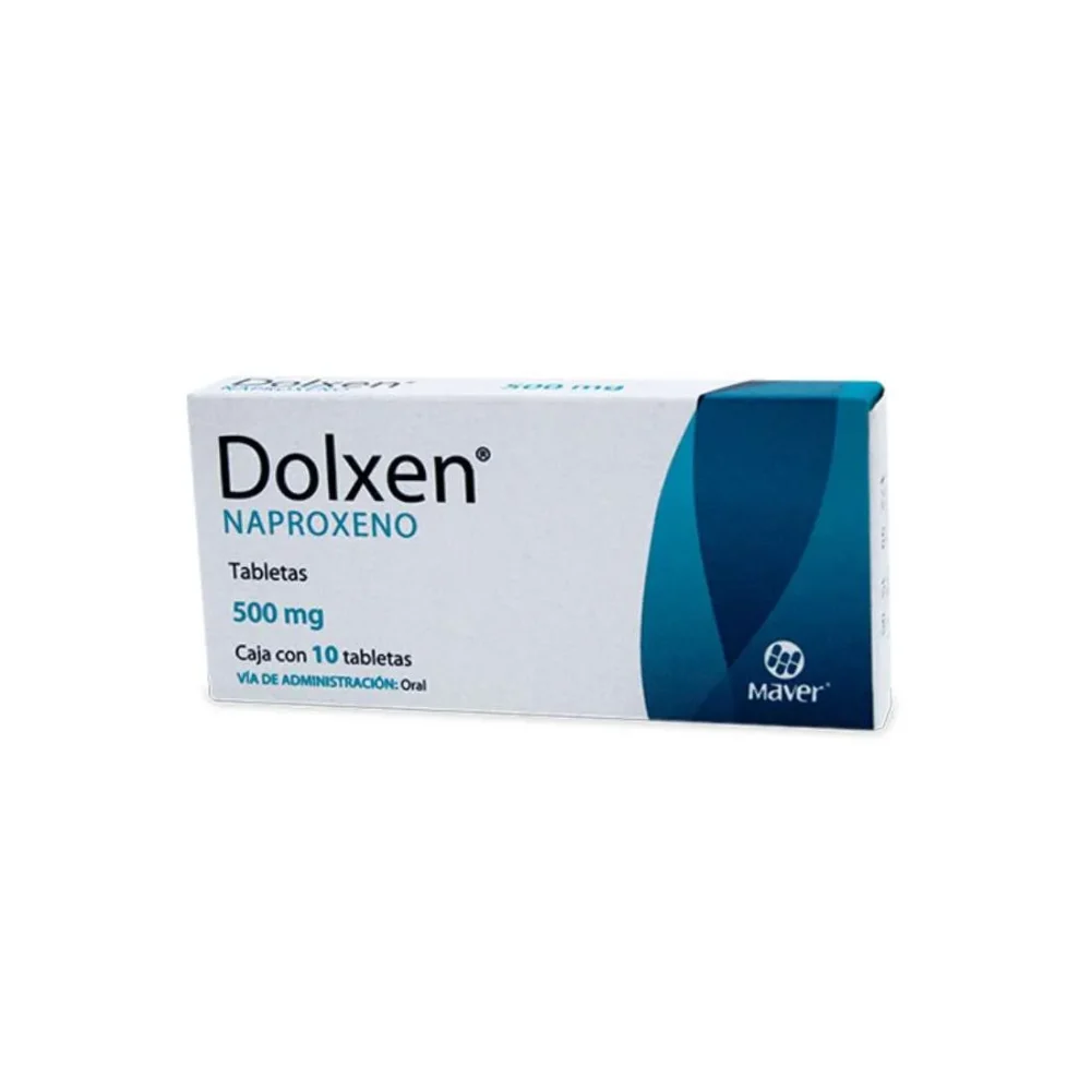 NAPROXENO 500MG 10 TAB.