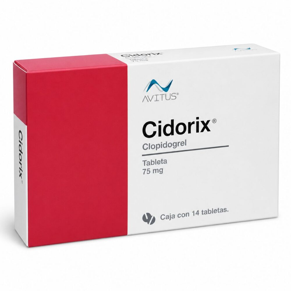 CLOPIDOGREL 75MG. 14TAB. CIDORIX