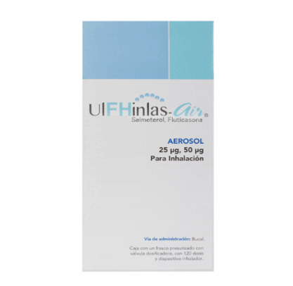 SALMETEROL FLUTICASONA AEROSOL 120 DOSIS HISPANOAMERICANA