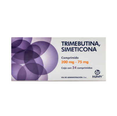 TRIMEBUTINA SIMETICONA 200/75 24 TAB. MAVER