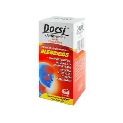 CLORFENAMINA JARABE 120 ML DOCSI