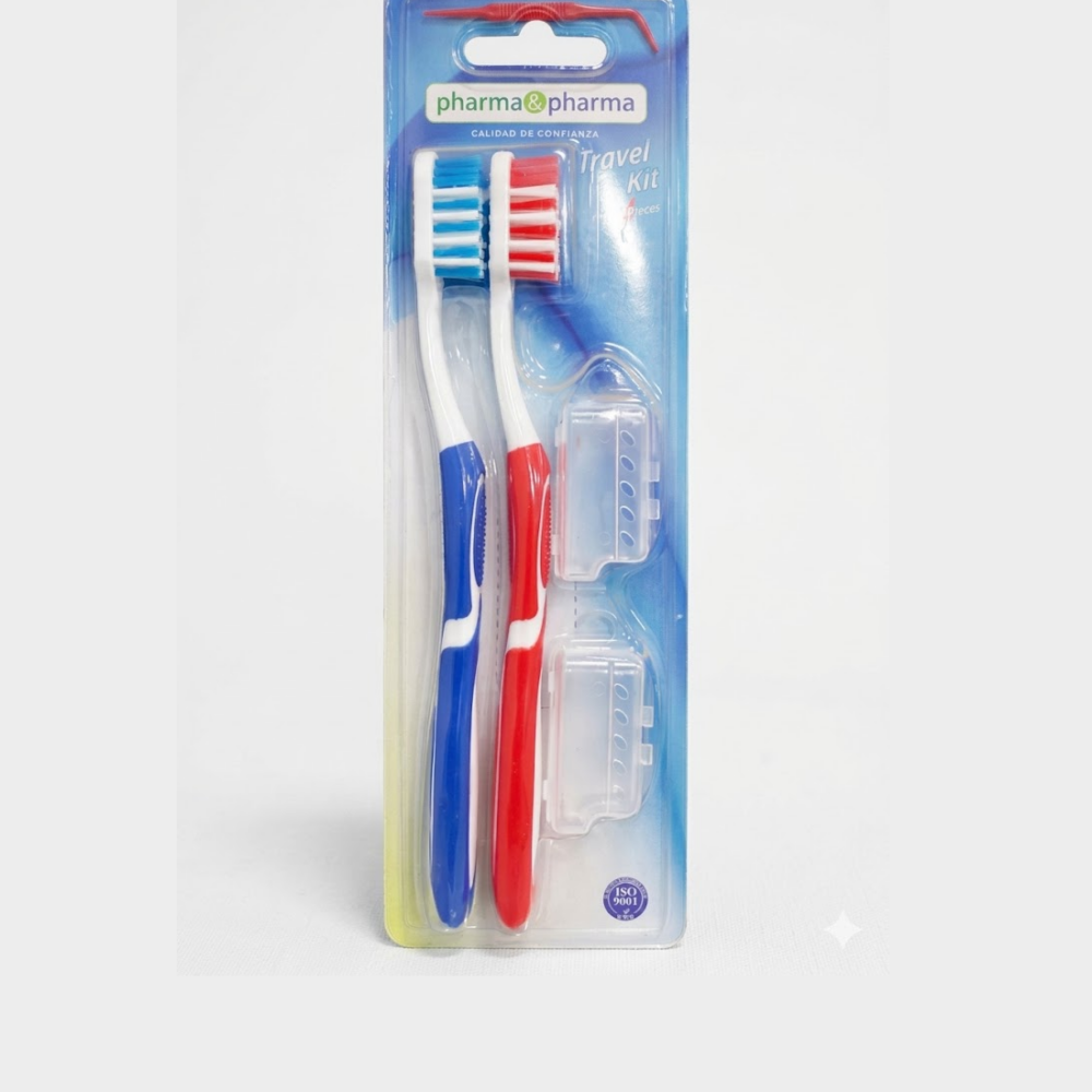 CEPILLO DENTAL ADULTO 2 PZAS