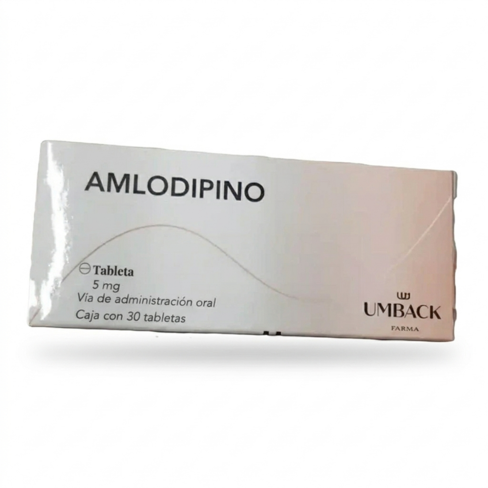 AMLODIPINO 5MG. 30TAB. UMBACK