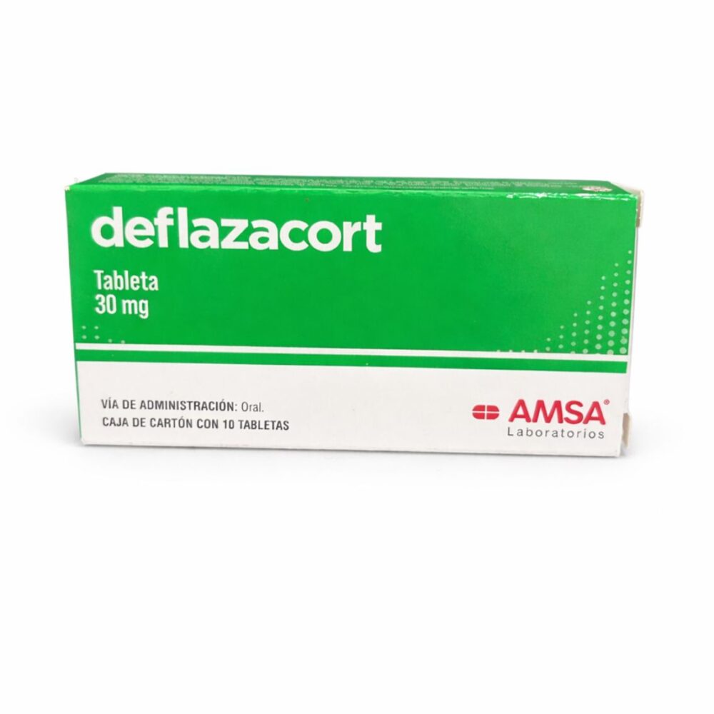 DEFLAZACORT 30MG. 10 TAB. AMSA