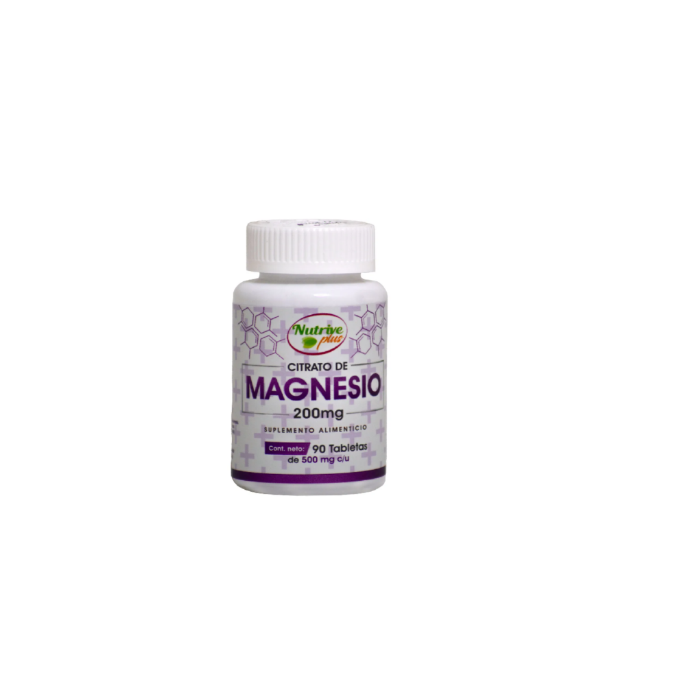 CITRATO DE MAGNESIO 200 MG 90 TAB NUTRIVE