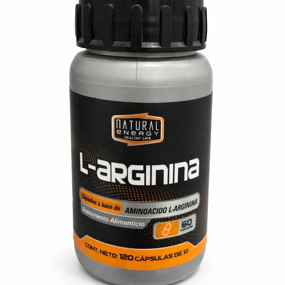 L-ARGININA 120 CAPS NATURAL ENERGY