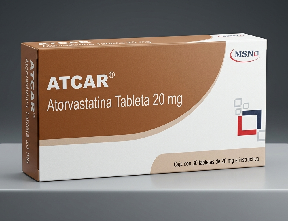 ATORVASTATINA 20 MG.30 TAB ATCAR
