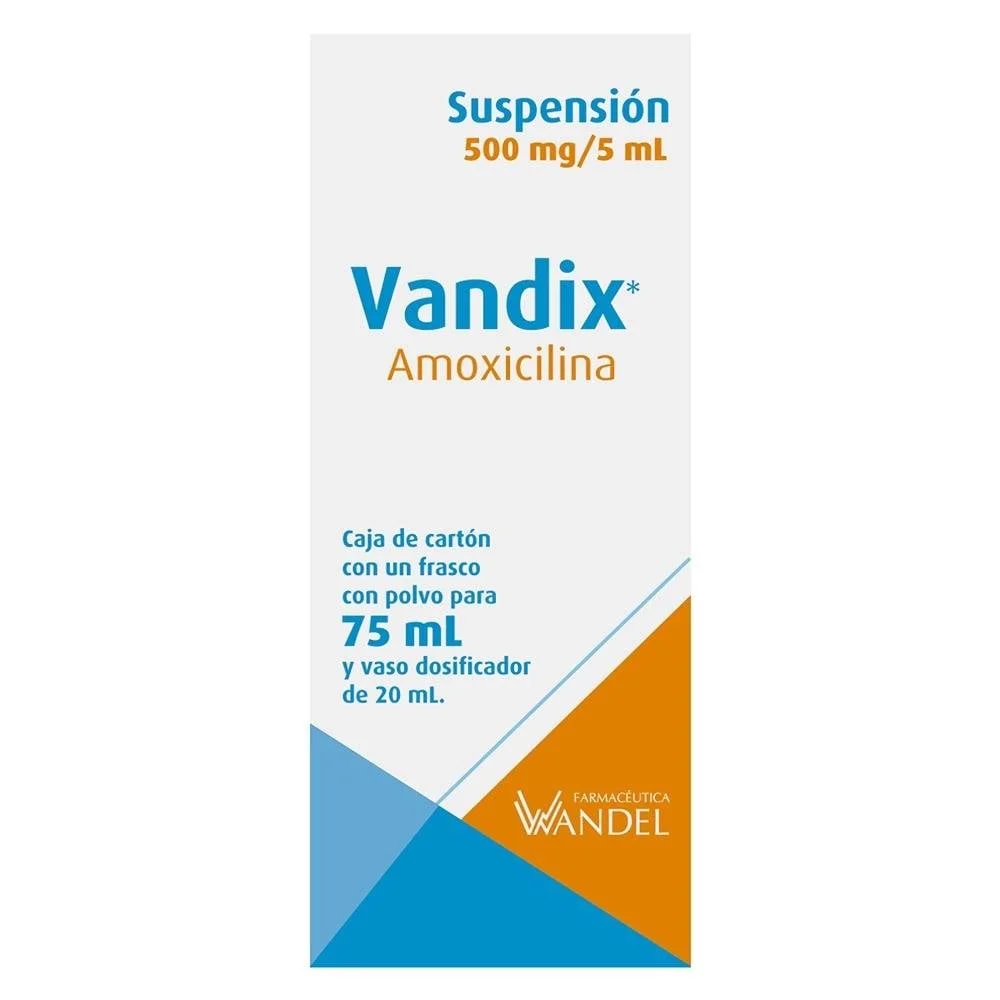 AMOXICILINA 500MG. SUSP. 75ML VANDIX
