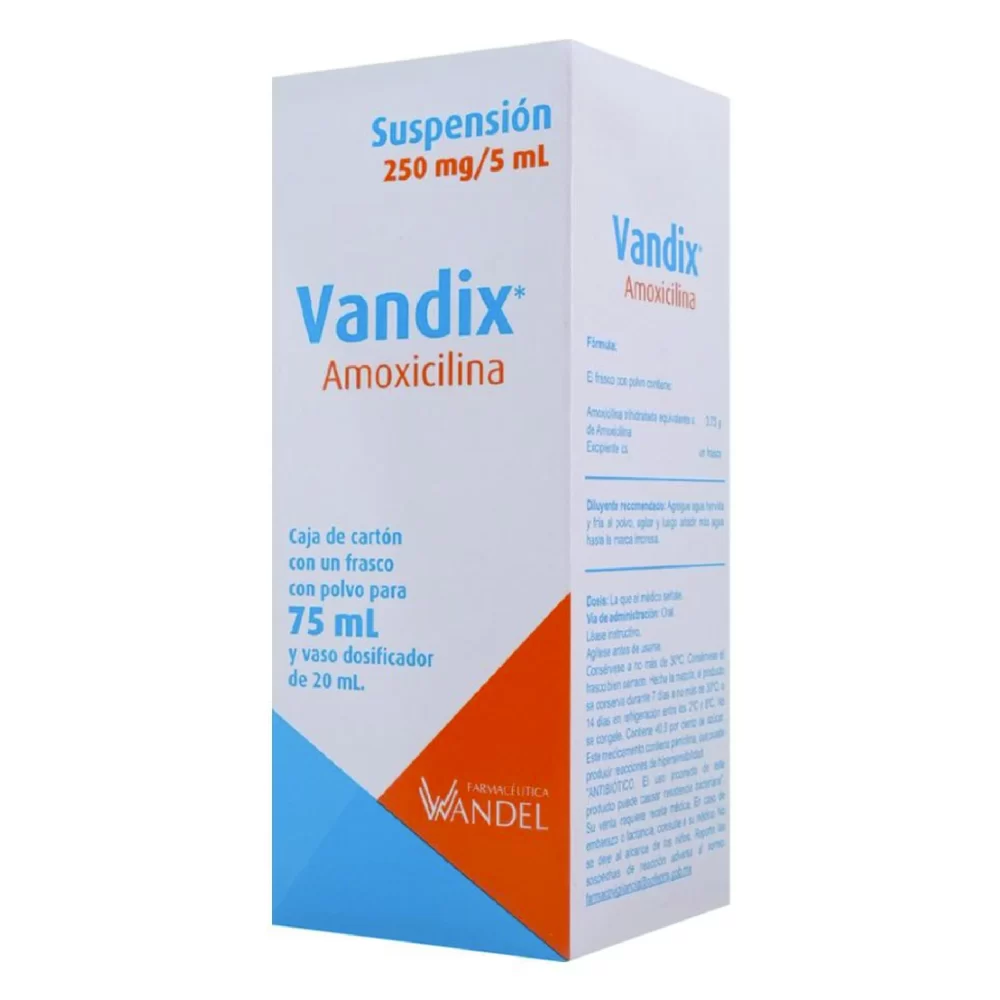 AMOXICILINA 250MG. SUSP. 75ML.