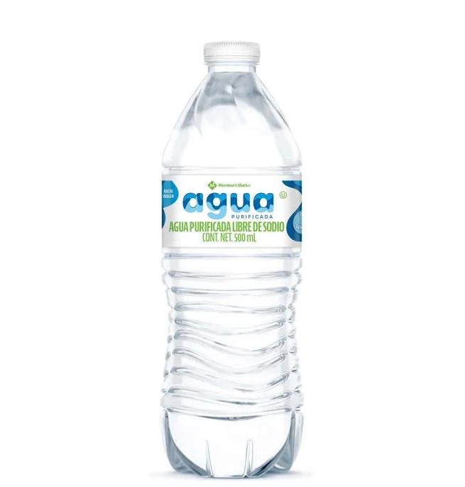 AGUA PURIFICADA 500 ML MM