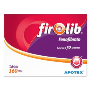 FENOFIBRATO 160MG. 30TAB FIROLIB