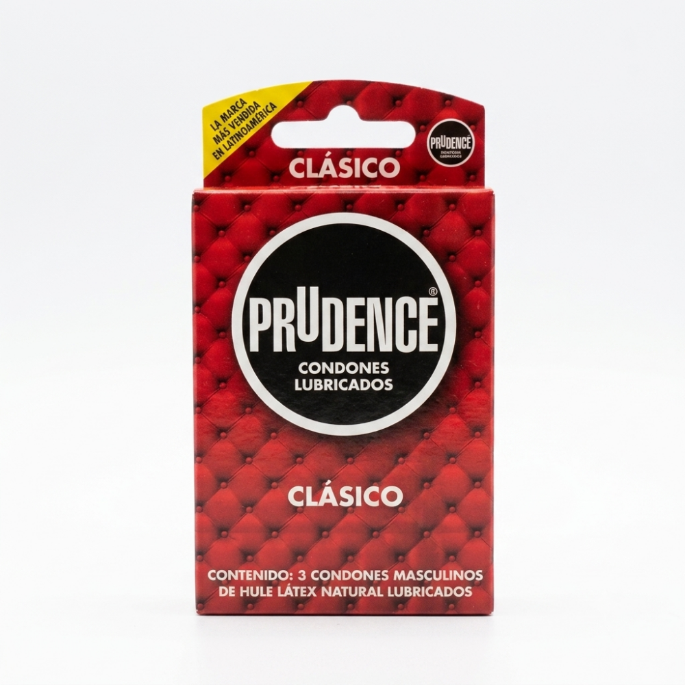 PRESERVATIVO PRUDENCE 3 PZAS CLASICO