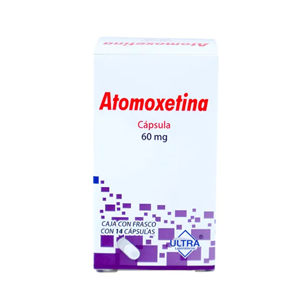 ATOMOXETINA 60MG 14 CAPS