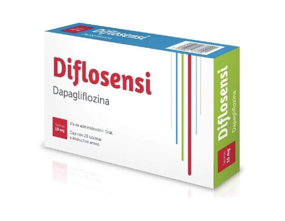 DAPAGLIFLOZINA 10MG 28 TAB DIFLOSENSI