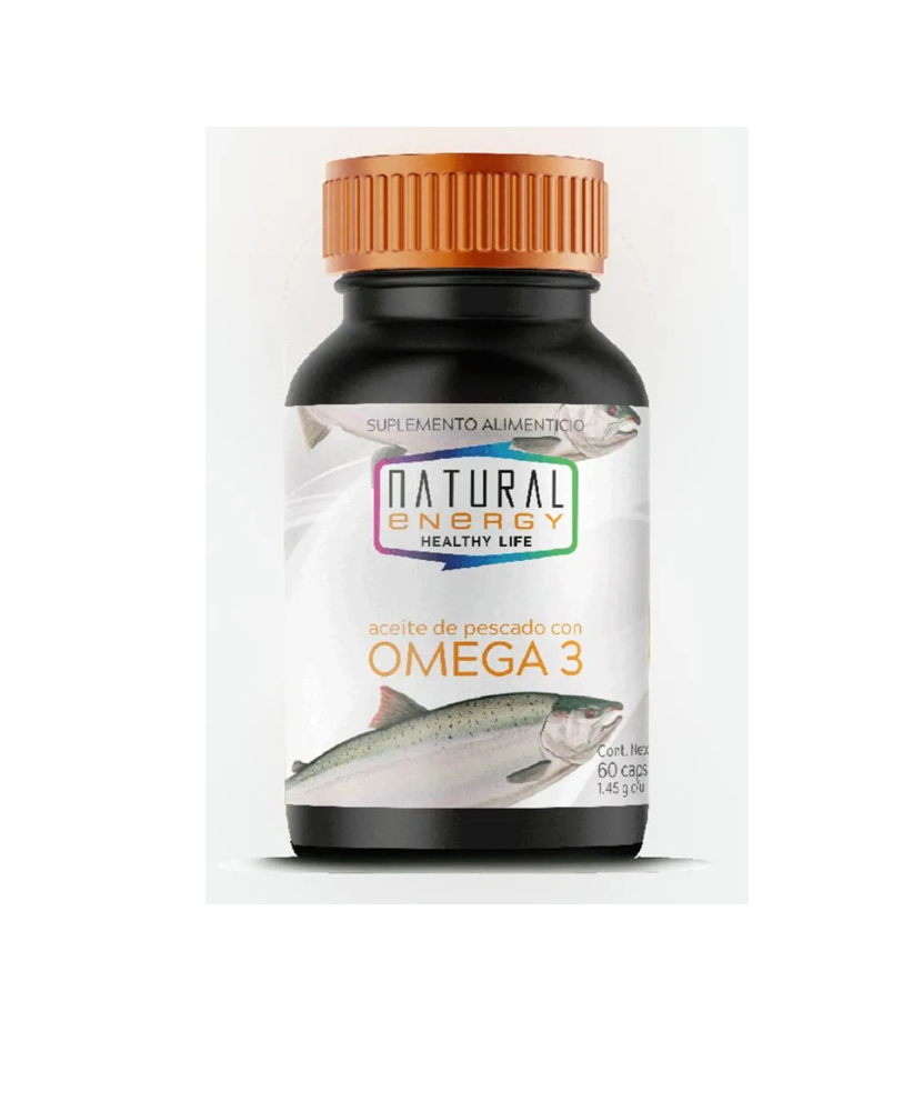 OMEGA 3 NATURAL ENERGY 60 CAPS