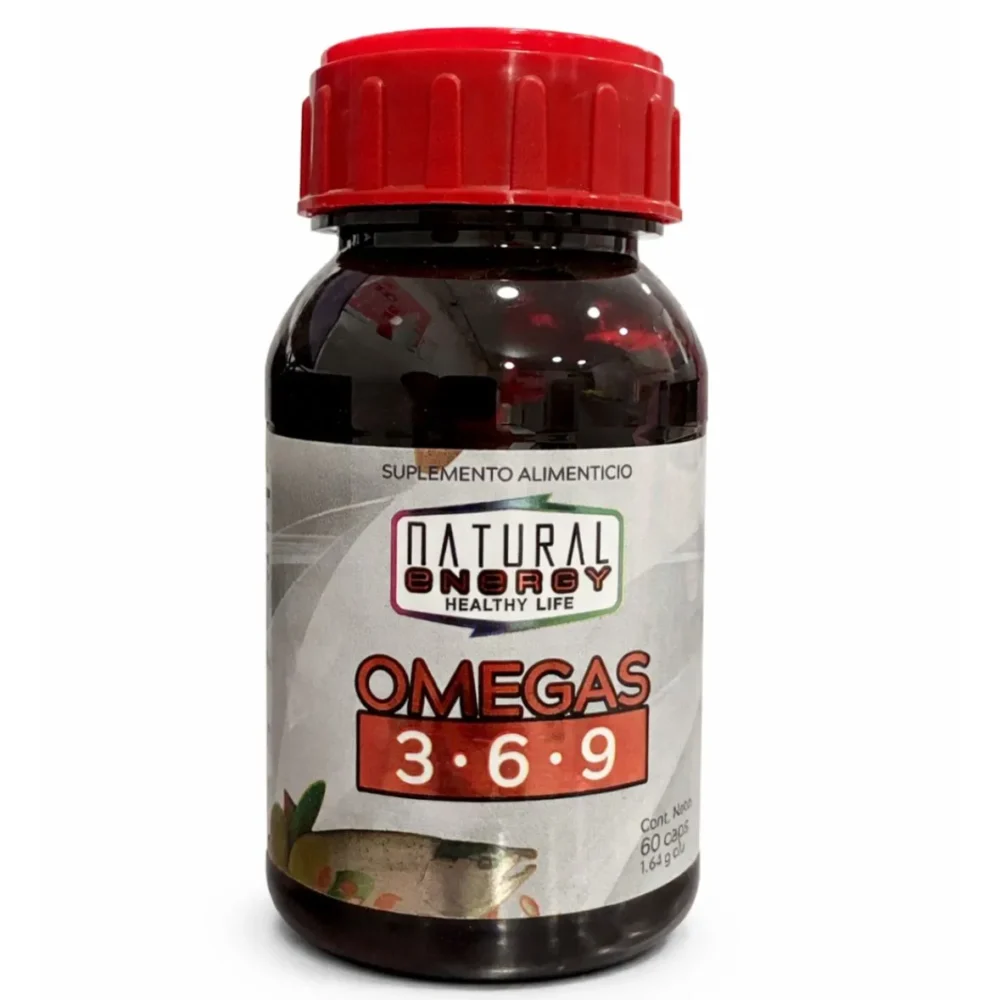 OMEGA 369 NATURAL ENERGY 60 CAPS