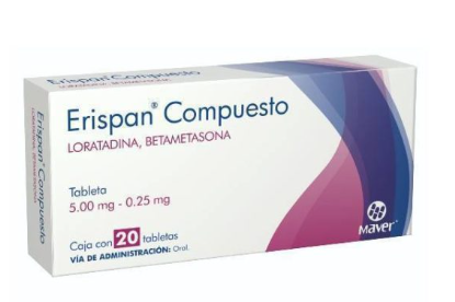 LORATADINA/BETAMETASONA 20 TAB.