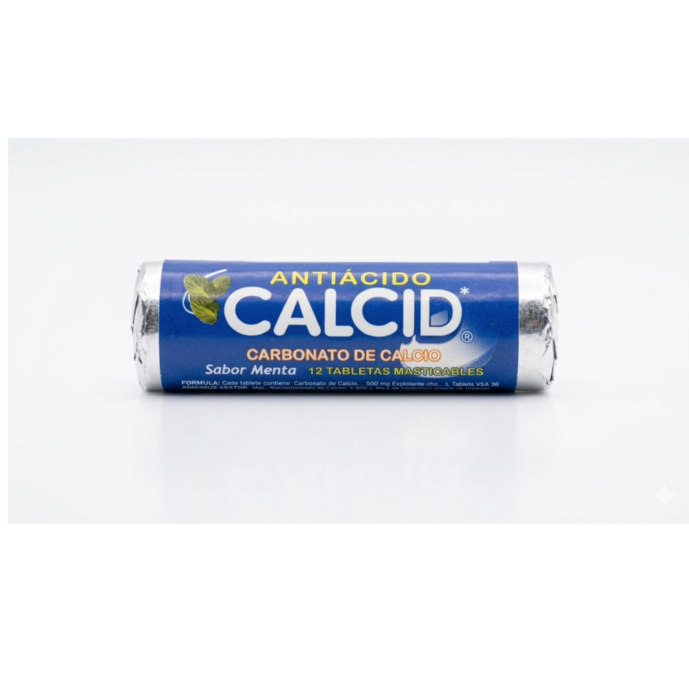 CARBONATO DE CALCIO CALCID 12 TAB