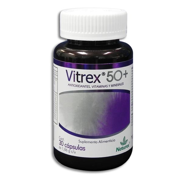 VITREX 50+ 30 CAPSULAS